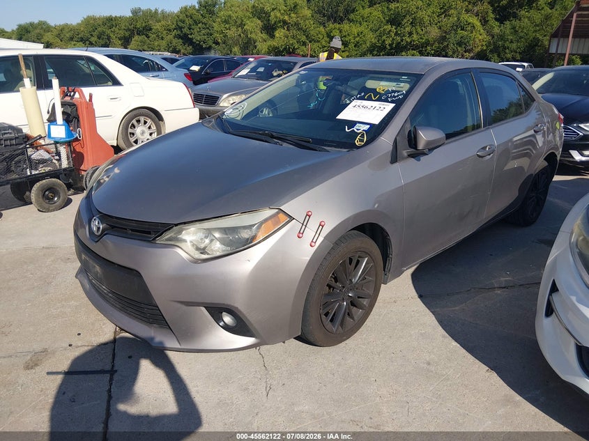 2014 TOYOTA COROLLA auction photo 2