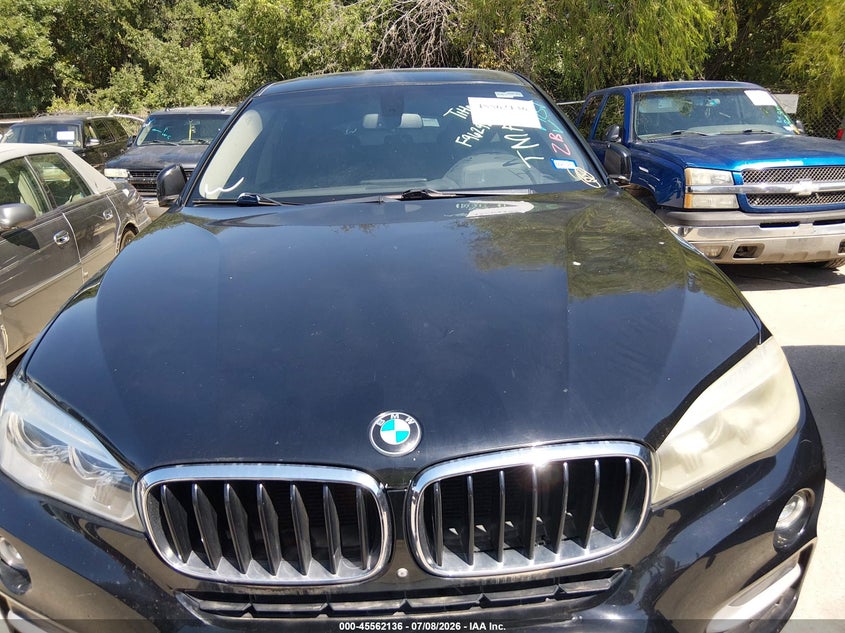 2015 BMW X6 xDrive35I VIN: 5UXKU2C5XF0F96292 Lot: 45562136
