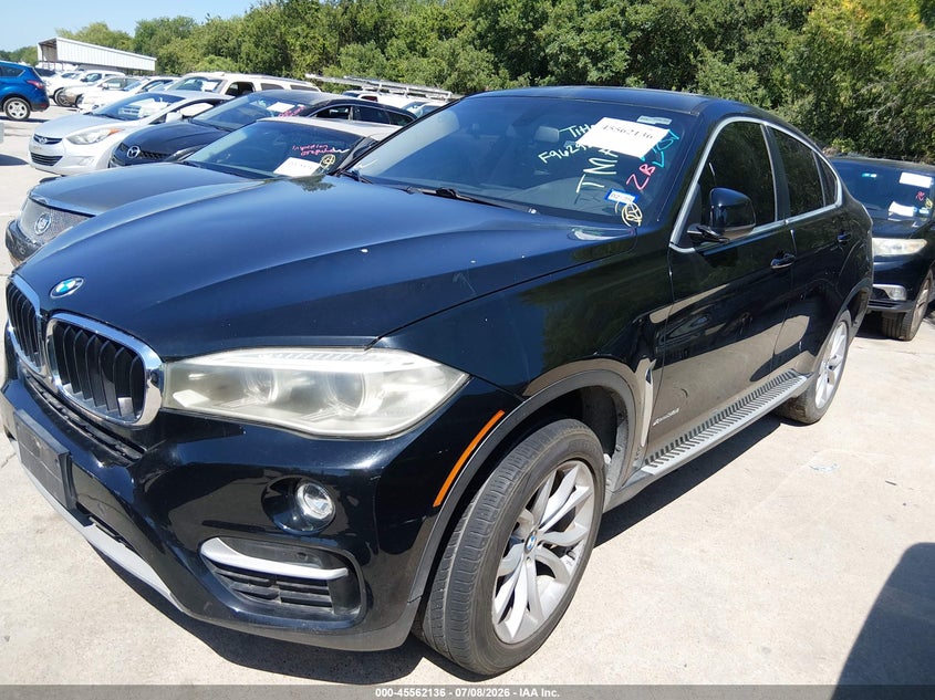 2015 BMW X6 xDrive35I VIN: 5UXKU2C5XF0F96292 Lot: 45562136