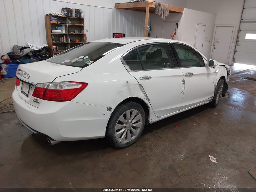 Vin: 1hgcr3f97ea000770, lot: 46060471, honda accord touring 20144