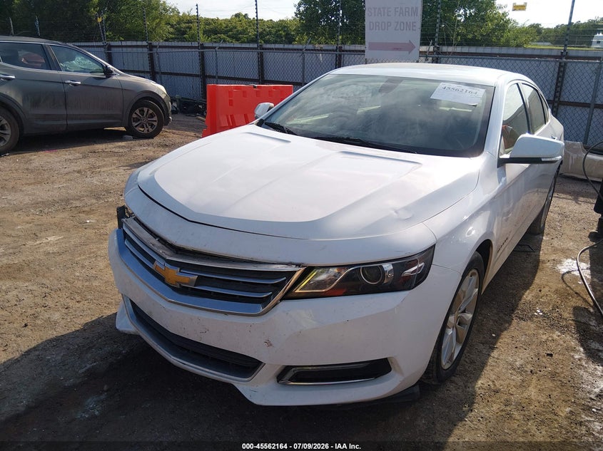 2018 Chevrolet Impala, Front & Rear, IAAI, VIN 2G1105S35J9168676 — photo 2