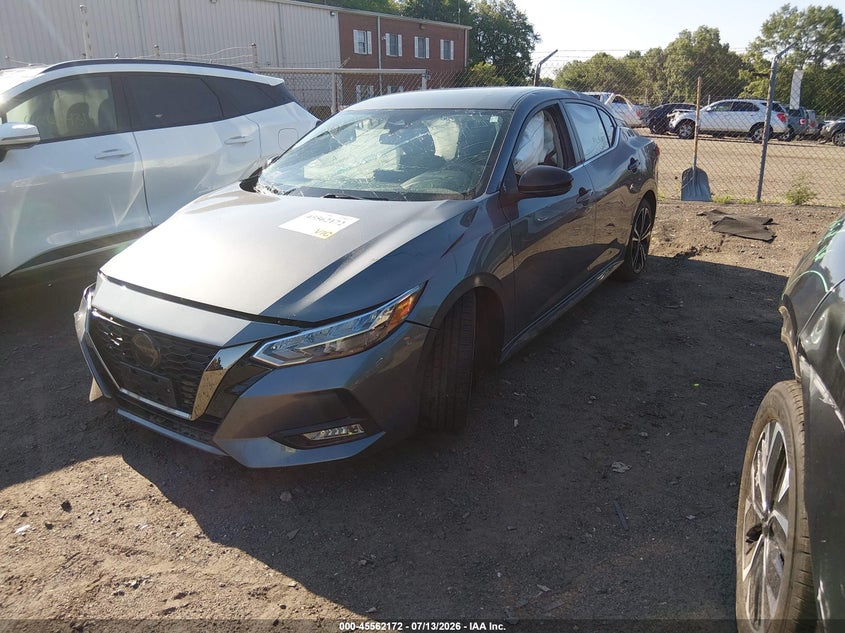 2022 NISSAN SENTRA auction photo 2