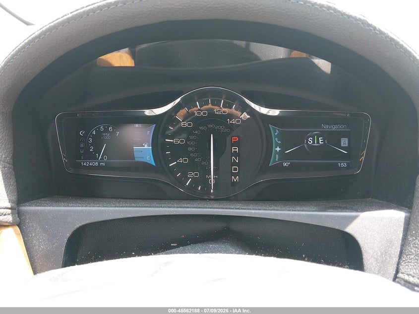2012 Lincoln Mkx VIN: 2LMDJ8JK0CBL05403 Lot: 45562188