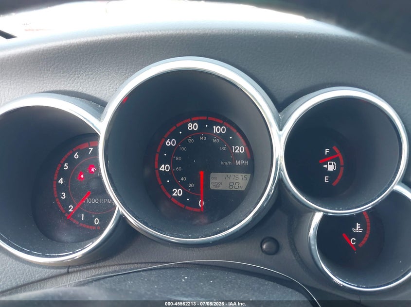 2008 Pontiac Vibe VIN: 5Y2SL65868Z425196 Lot: 45562213