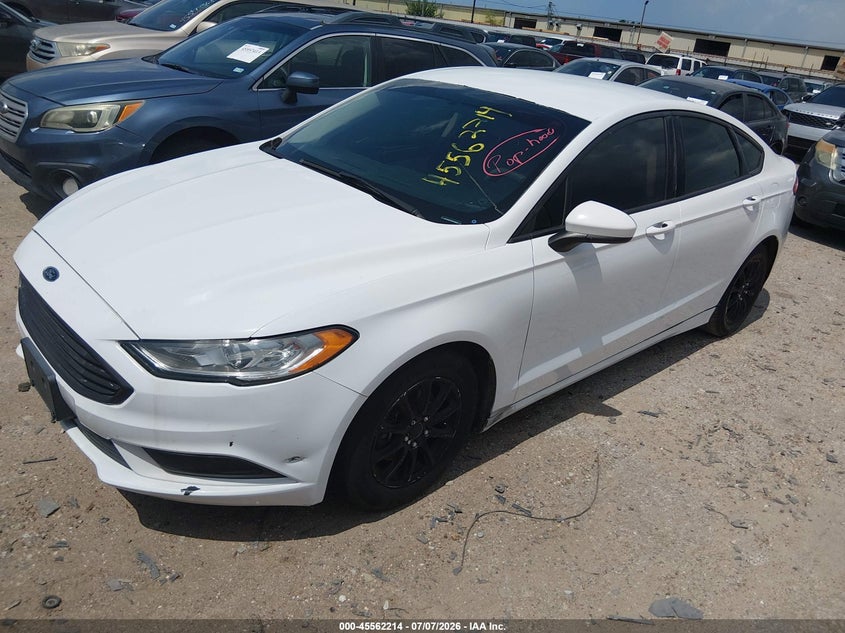 2018 Ford Fusion S 3FA6P0G74JR145851 photo 1
