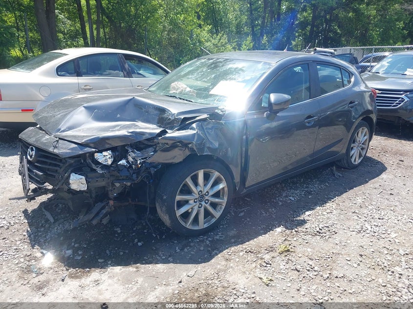 Vin: jm1bn1l37h1145161, lot: 46060624, mazda mazda3 touring 2.5 20172