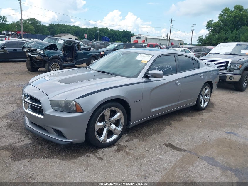 2013 Dodge Charger, Пресная вода, IAAI, VIN 2C3CDXCT7DH652653 — фото 2