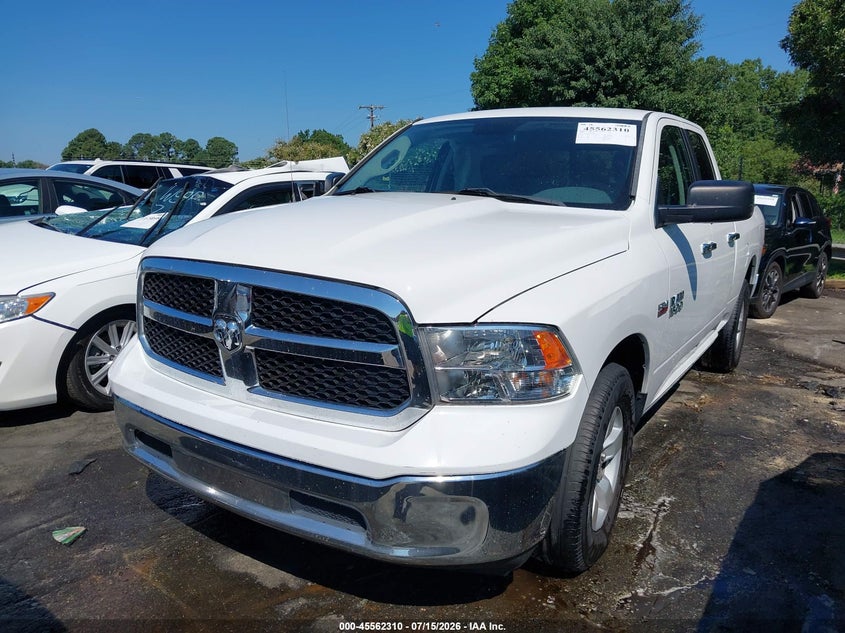 Vin: 1c6rr6gt3hs679026, lot: 46060639, ram 1500 slt  4x2 6'4 box 20172