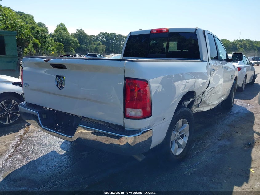 Vin: 1c6rr6gt3hs679026, lot: 46060639, ram 1500 slt  4x2 6'4 box 20174