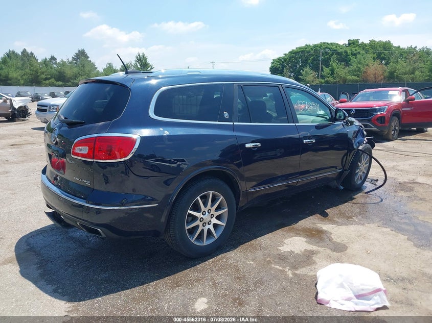 Vin: 5gakvbkd3gj214184, lot: 46060645, buick enclave leather 20164