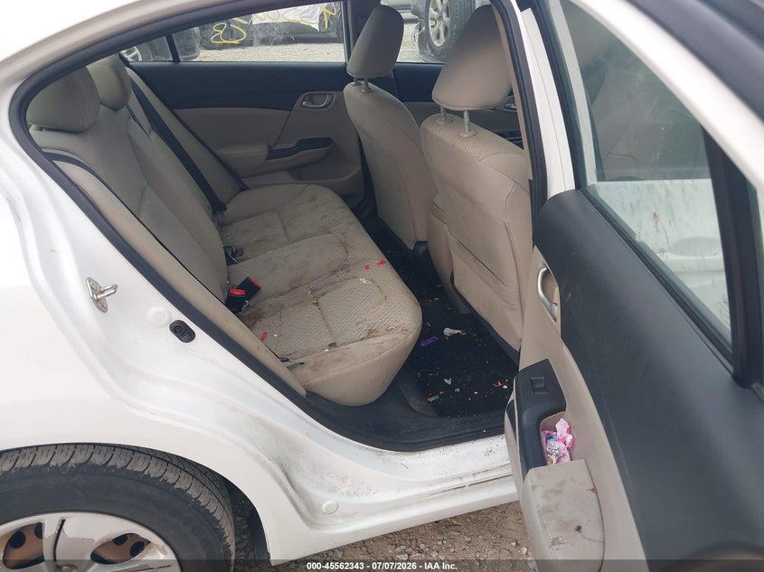 2015 HONDA CIVIC auction photo 8