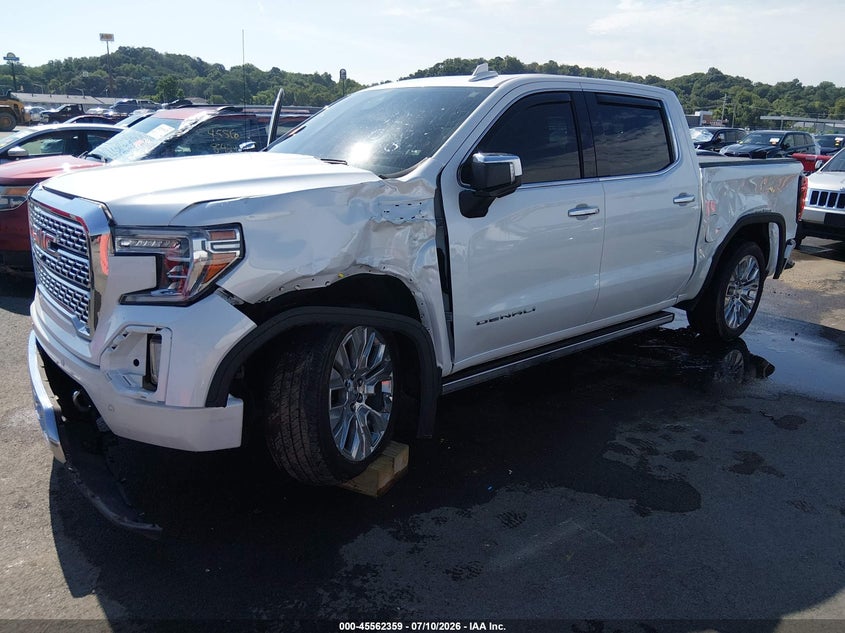 Vin: 1gtu9felxlz178558, lot: 46060688, gmc sierra 1500 4wd  short box denali 20202