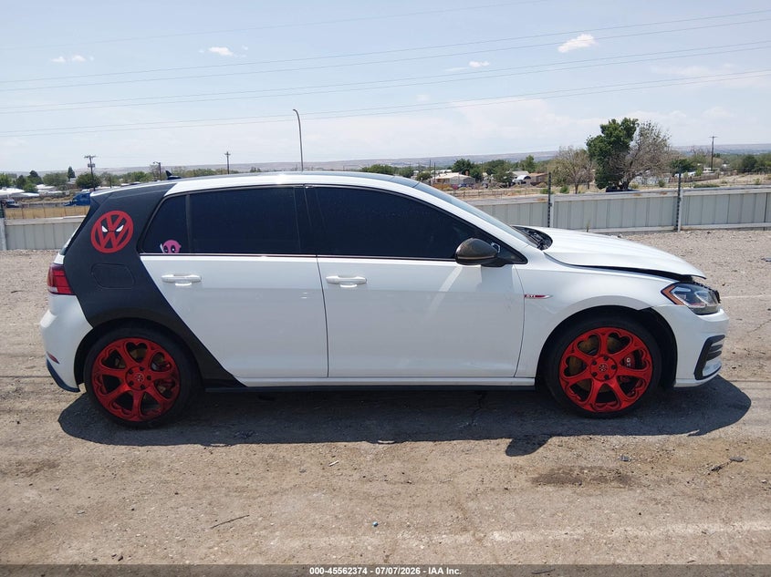 2019 Volkswagen Golf Gti 2.0T Autobahn/2.0T Rabbit Edition/2.0T S/2.0T Se VIN: 3VW6T7AU9KM038142 Lot: 45562374