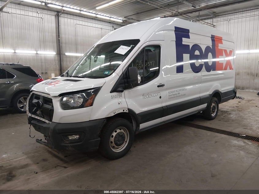 Vin: 1ftbw3x84pka20206, lot: 46060726, ford transit-350 cargo van 20232