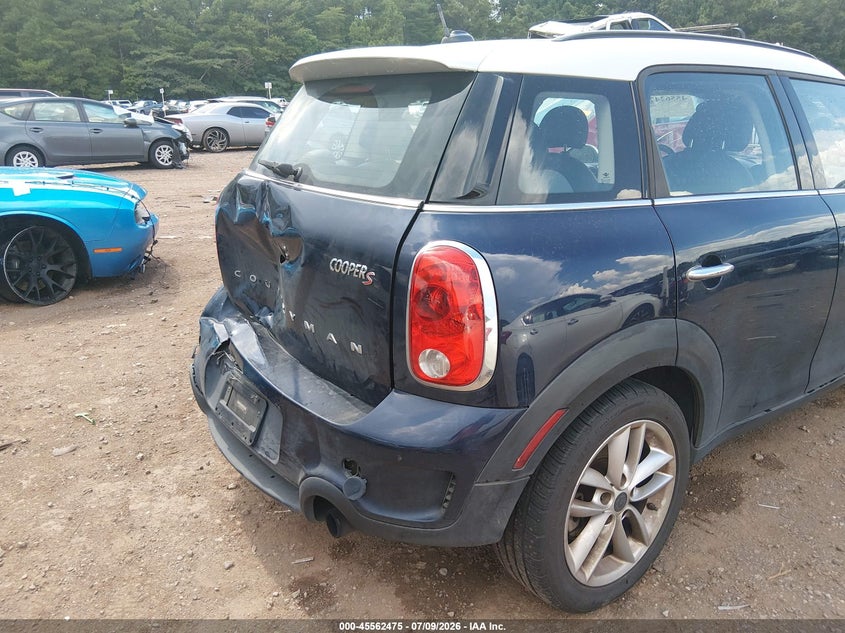 2013 Mini Countryman Cooper S VIN: WMWZC3C57DWP24923 Lot: 45562475