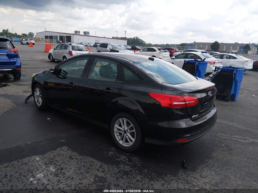 Vin: 1fadp3f24hl270162, lot: 46060813, ford focus se 20173