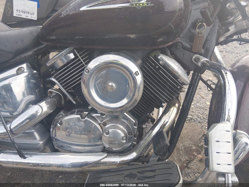2007 YAMAHA XVS1100 auction photo 8