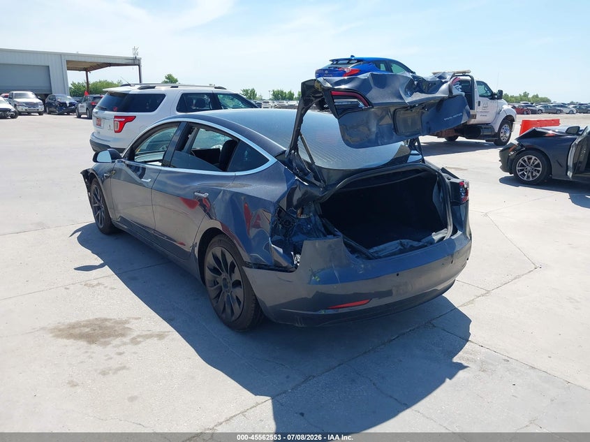 TESLA MODEL 3 2020 VIN 5YJ3E1EB2LF533360