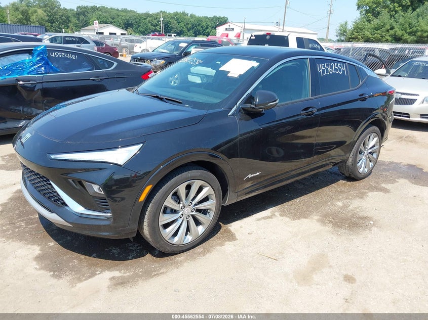 Vin: kl47lcep2sb028526, lot: 46060883, buick envista avenir fwd 20252