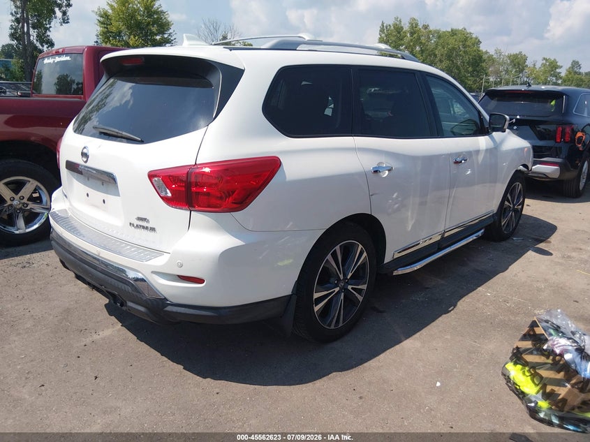Vin: 5n1dr2mmxkc618035, lot: 46060952, nissan pathfinder platinum 20194