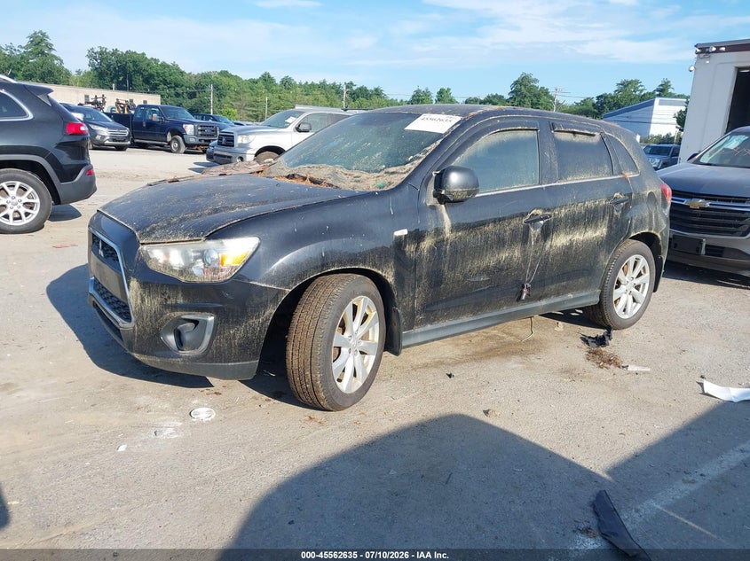 2014 Mitsubishi Outlander Sport Se 4A4AR4AU7EE005735 photo 1