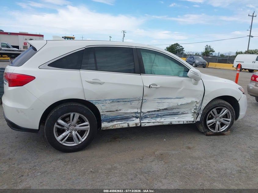 2015 Acura Rdx VIN: 5J8TB4H55FL026827 Lot: 45562653