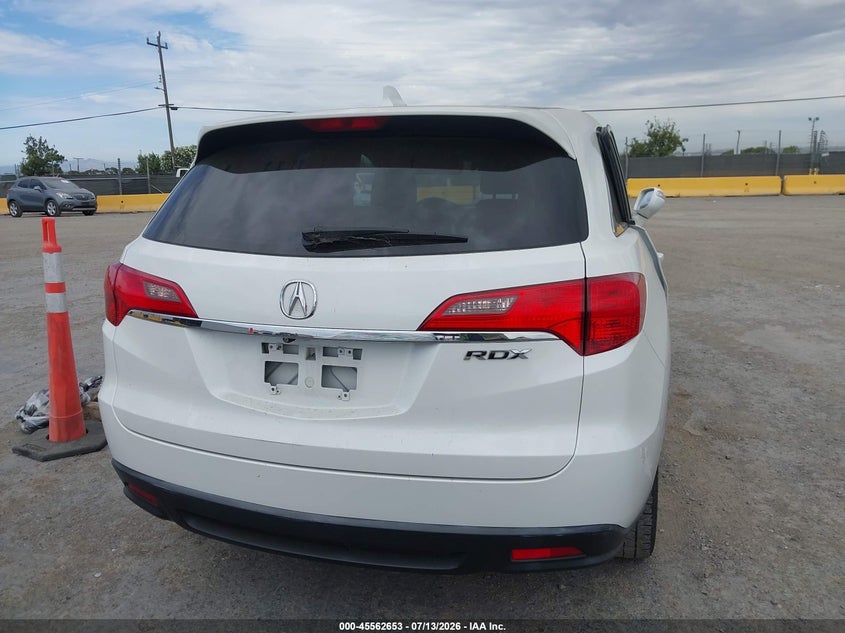 2015 Acura Rdx VIN: 5J8TB4H55FL026827 Lot: 45562653