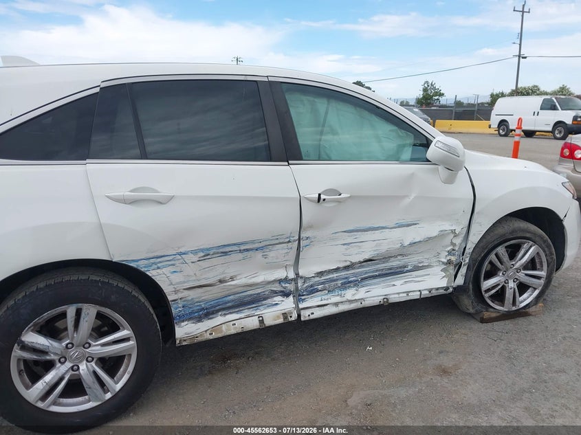 2015 Acura Rdx VIN: 5J8TB4H55FL026827 Lot: 45562653