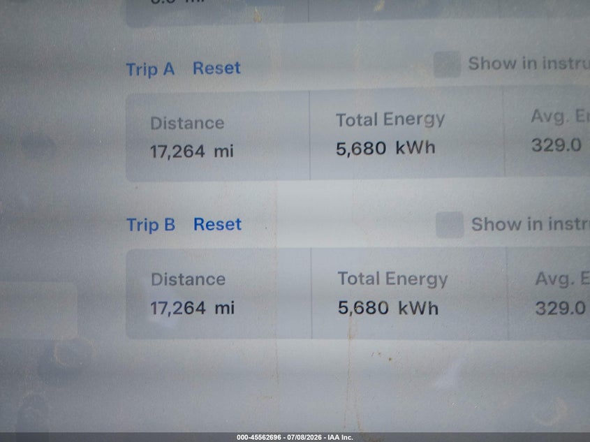 2014 Tesla Model S P85 VIN: 5YJSA1H11EFP45017 Lot: 45562696