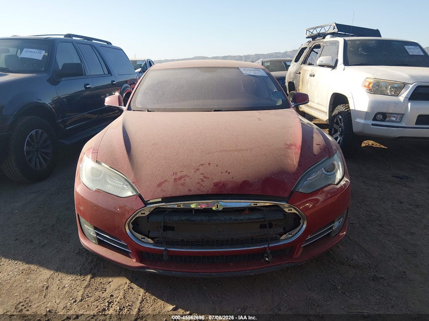 2014 Tesla Model S P85 VIN: 5YJSA1H11EFP45017 Lot: 45562696