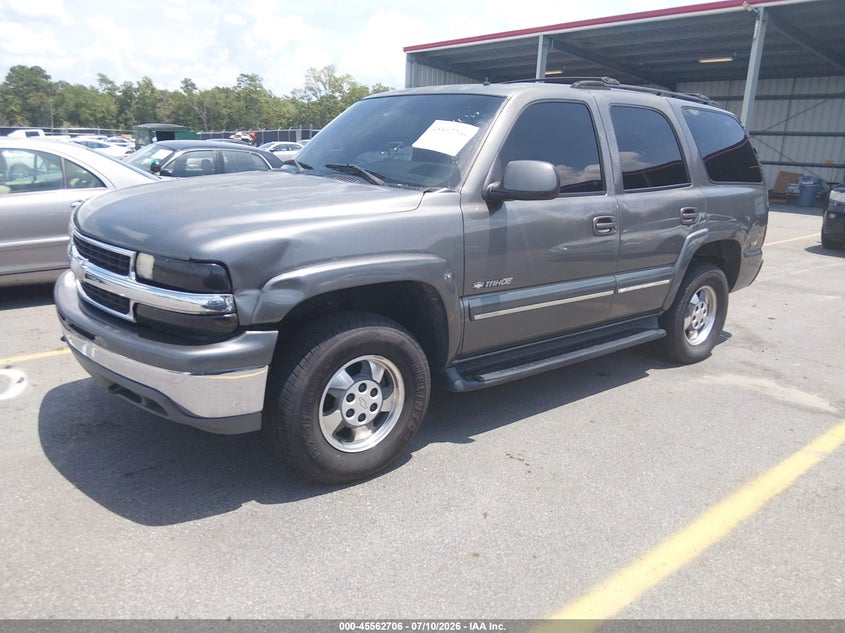 2002 Chevrolet Tahoe Lt, Обычный износ, IAAI, VIN 1GNEC13Z92R149106 — фото 2