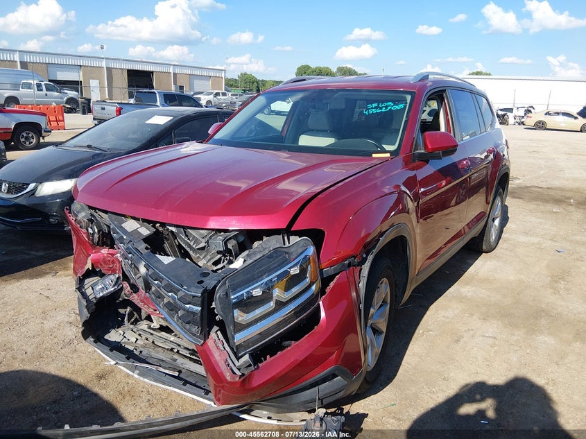 VOLKSWAGEN ATLAS 2018 VIN 1V2CP2CA3JC597359