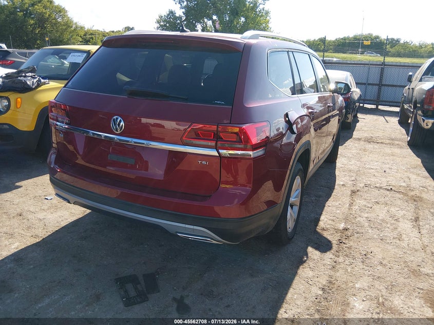 VOLKSWAGEN ATLAS 2018 VIN 1V2CP2CA3JC597359