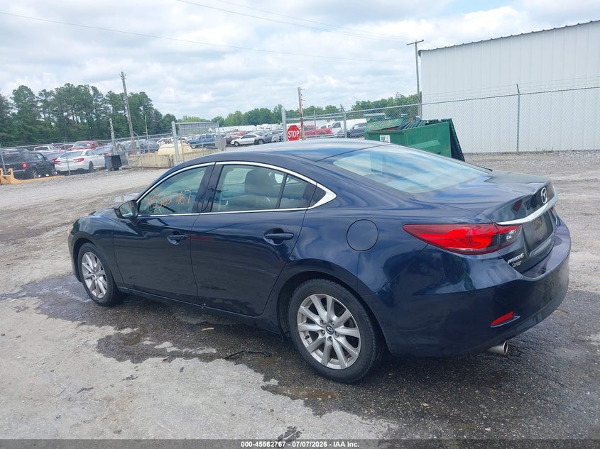 2016 MAZDA 6 SEDAN 2.5L I-4 DI, DOHC, VVT, 184HP