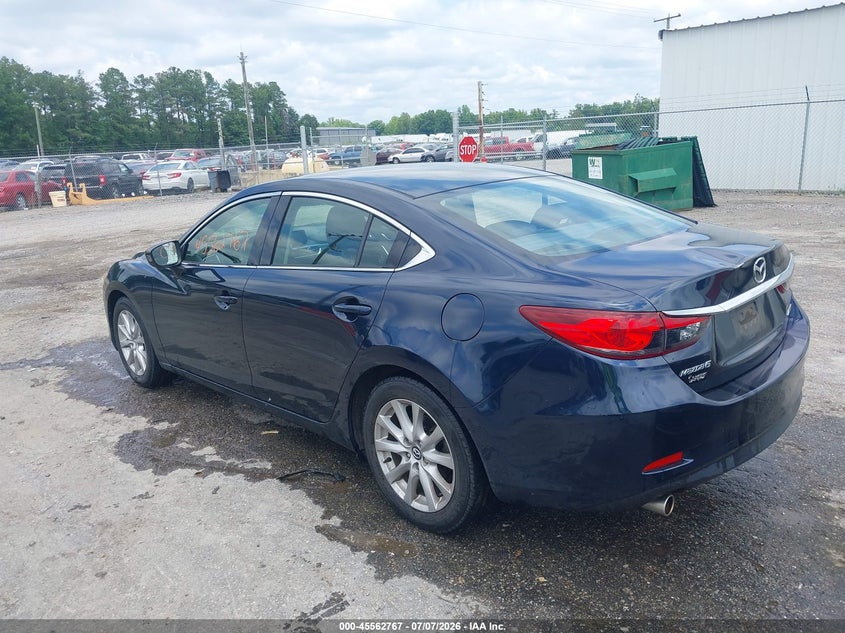 Vin: jm1gj1u53g1485939, lot: 46061096, mazda mazda6 i sport 20163