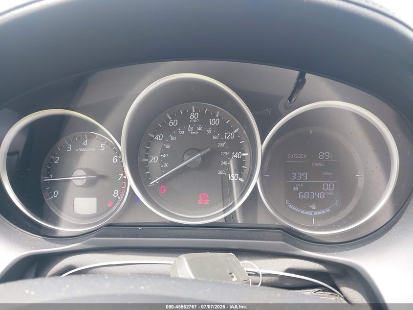 2016 MAZDA 6 SEDAN 2.5L I-4 DI, DOHC, VVT, 184HP