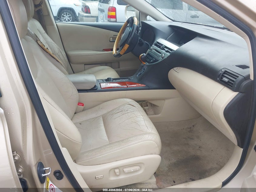 2010 LEXUS RX SPORT UTILITY VEHICLE 3.5L V-6 DOHC, VVT, 275HP