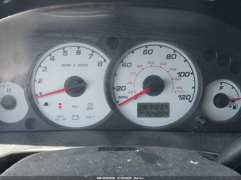 2004 FORD ESCAPE SPORT UTILITY VEHICLE 3.0L V-6 DOHC, 201HP