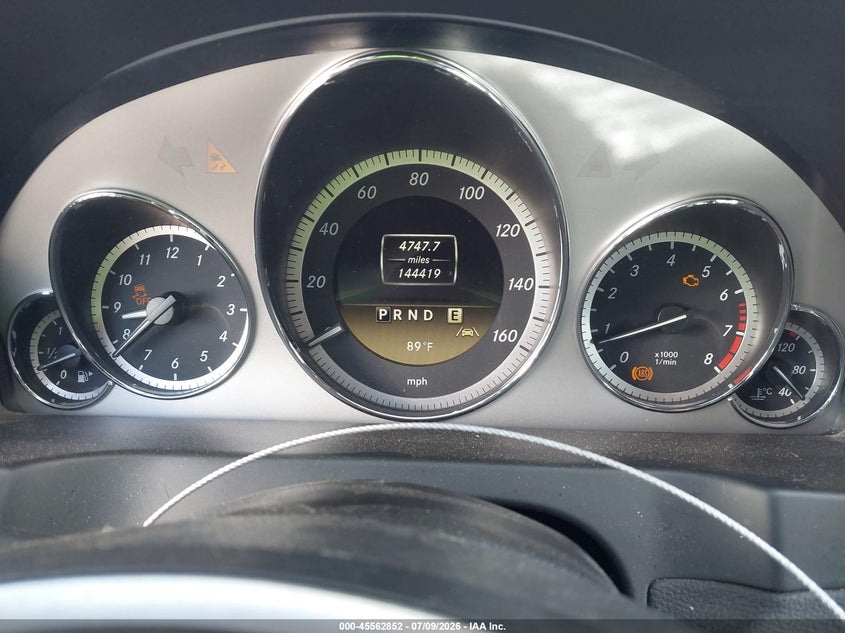2012 MERCEDES-BENZ E 350 auction photo 7