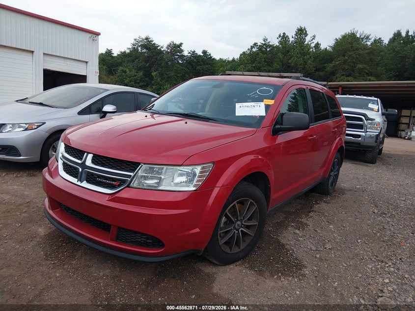 Vin: 3c4pdcab9jt303495, lot: 46061200, dodge journey se 20182