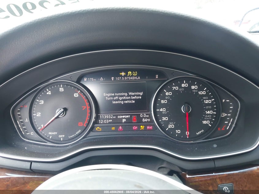 AUDI A4 2019 VIN WAUGMAF41KA042478