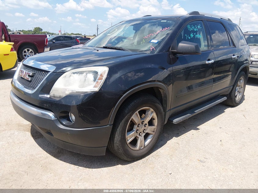 Vin: 1gkkrped4cj186468, lot: 46061235, gmc acadia sle 20122
