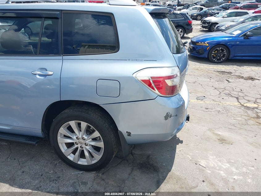 2008 TOYOTA HIGHLANDER HYBRID auction photo 6