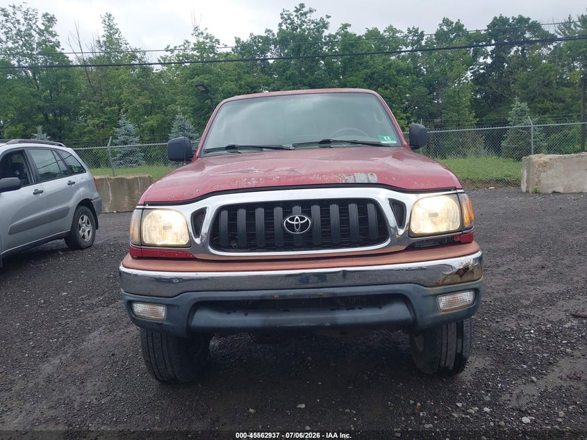 TOYOTA TACOMA 2004 VIN 5TEWN72N74Z452160