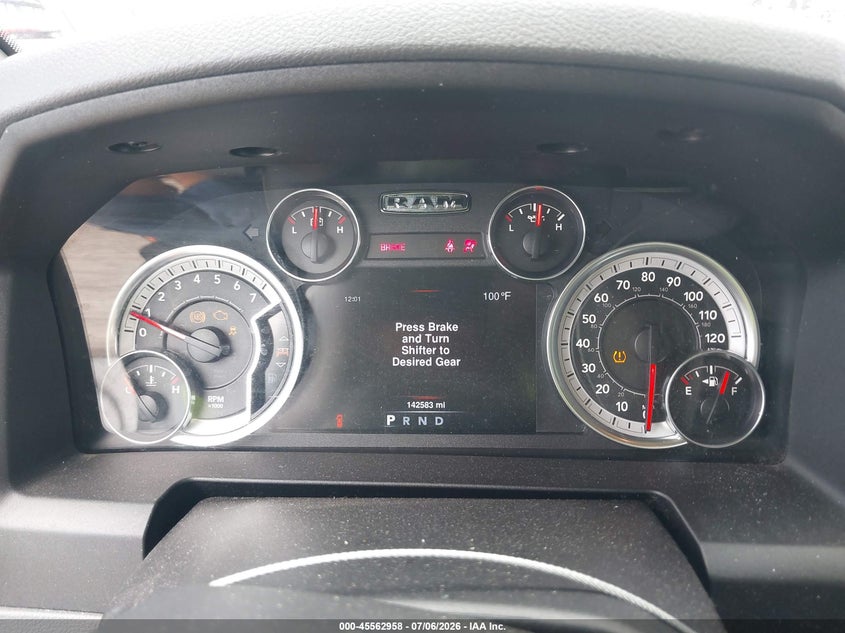 2013 RAM 1500 auction photo 7