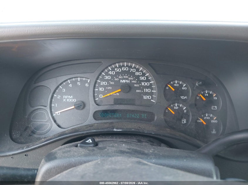 2003 CHEVROLET SILVERADO TRUCK 5.3L V-8 285HP