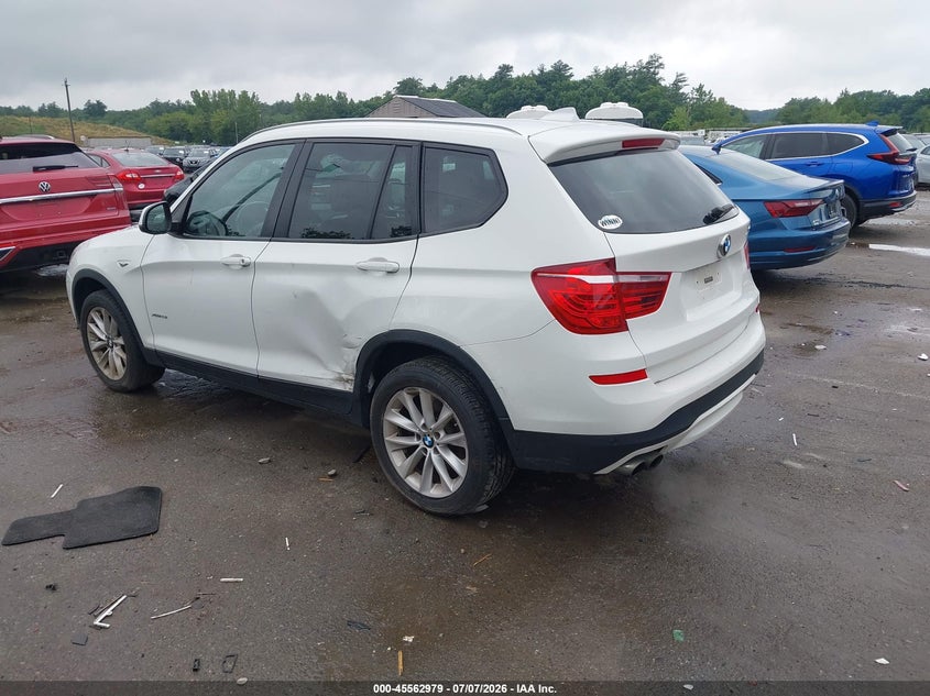 Vin: 5uxwx9c57g0d67734, lot: 46061308, bmw x3 xdrive28i 20163