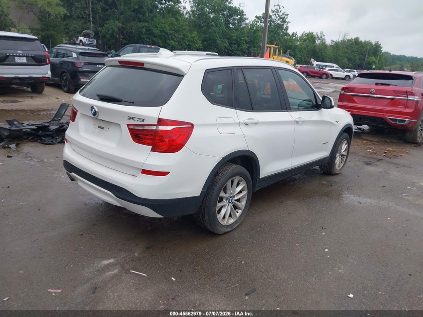 Vin: 5uxwx9c57g0d67734, lot: 46061308, bmw x3 xdrive28i 20164