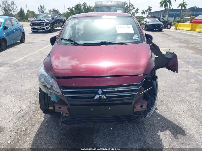 2024 Mitsubishi Mirage Es/Le VIN: ML32AUHJ7RH010505 Lot: 45562985