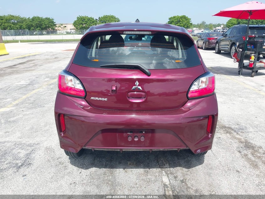 2024 Mitsubishi Mirage Es/Le VIN: ML32AUHJ7RH010505 Lot: 45562985